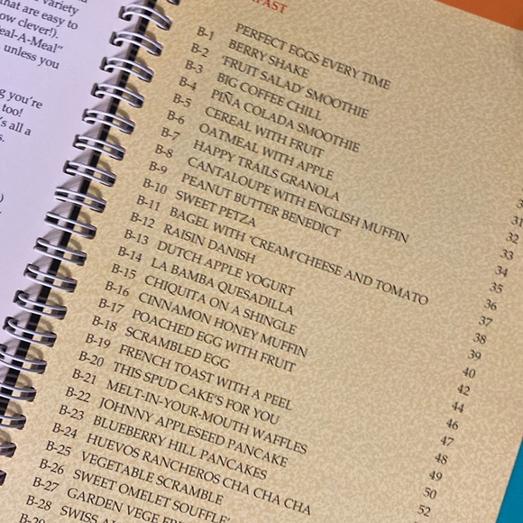 Richard Simmons Deal-A-Meal Cook Book - 1987 - Picture 4 of 7